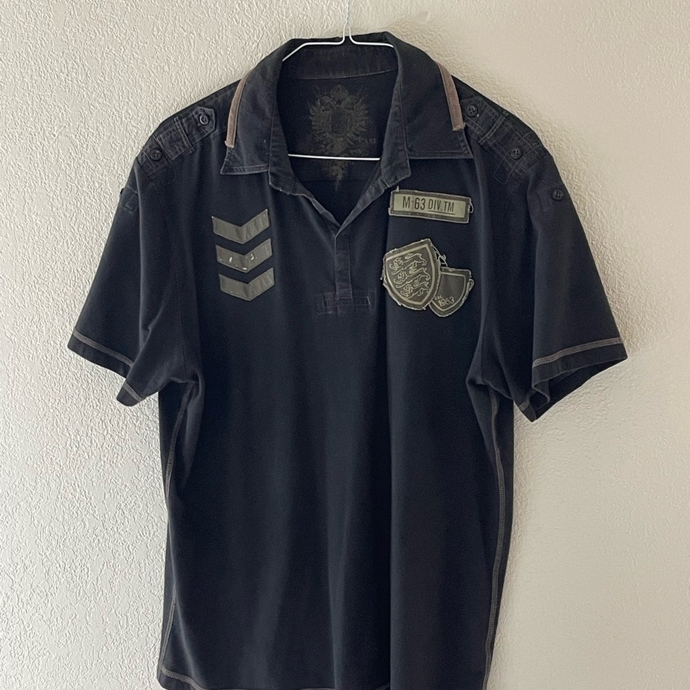 Men's Black Polo Shirt